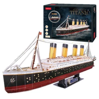 MAQUETA TITANIC CON LED