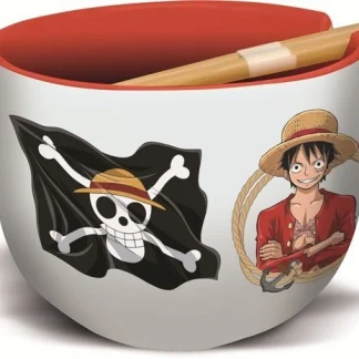 CUENCO RAMEN CON PALILLOS ONE PIECE CLASSIC