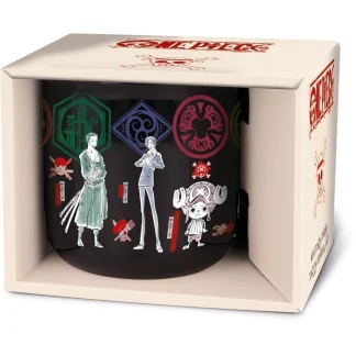 TAZA CERAMICA DESAYUNO 400 ML EN CAJA REGALO ONE PIECE