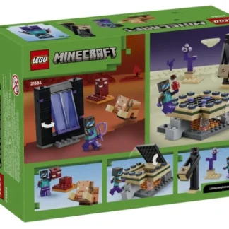 LEGO MINECRAFT-EL VIAJE POR EL NETHER Y EL PORTAL AL END