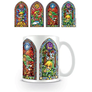 TAZA 325ML THE LEGEND OF ZELDA STAINED GLASS